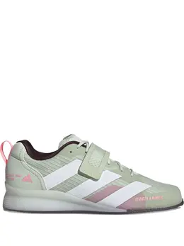 adidas: Зелёные кроссовки 
