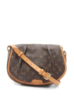 Louis Vuitton Pre-Owned: Коричневая сумка 