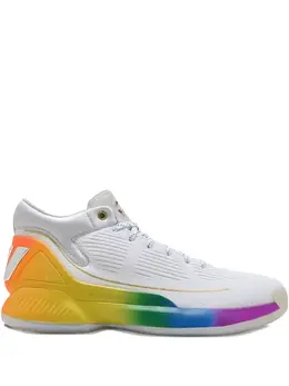 adidas: Белые кроссовки  Derrick Rose