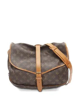 Louis Vuitton Pre-Owned: Коричневая сумка 