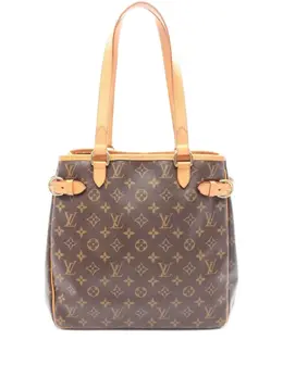 Louis Vuitton Pre-Owned: Коричневая сумка-шоппер 