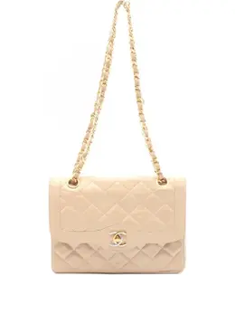 CHANEL Pre-Owned: Бежевая сумка 