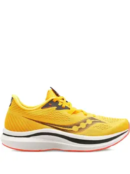 Saucony: Жёлтые кроссовки  Endorphin Pro 2
