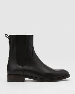 Casadei: Чёрные ботинки 