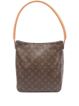 Louis Vuitton Pre-Owned: Коричневая сумка 