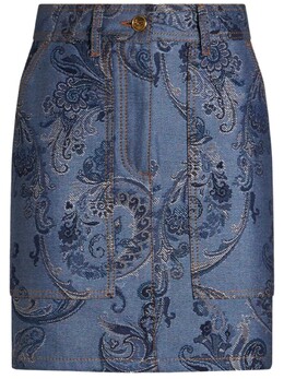 Etro: Короткая юбка 