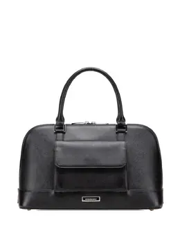 Burberry Pre-Owned: Чёрная сумка 