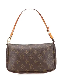 Louis Vuitton Pre-Owned: Коричневая сумка 