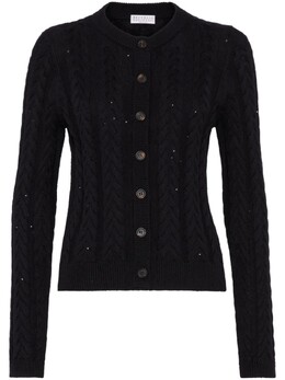 Brunello Cucinelli: Чёрный кардиган 