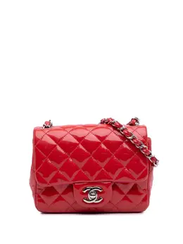 CHANEL Pre-Owned: Красная сумка через плечо 