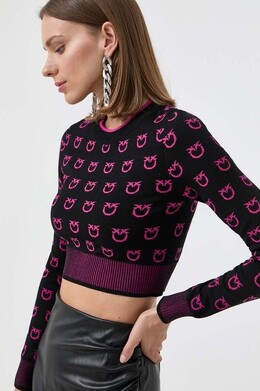 Pinko: Чёрный свитер 
