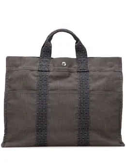 Hermès Pre-Owned: Серая сумка-шоппер 