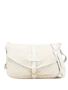 Louis Vuitton Pre-Owned: Коричневая сумка через плечо 