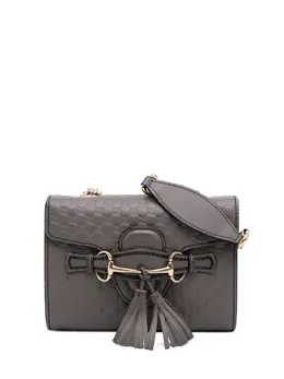 Gucci Pre-Owned: Серая сумка через плечо 
