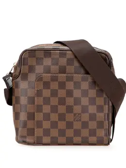 Louis Vuitton Pre-Owned: Коричневая сумка через плечо 