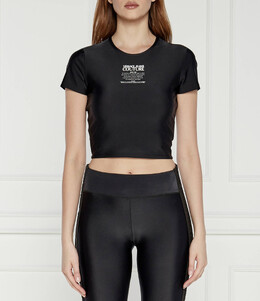 Versace Jeans Couture: Чёрная блуза 
