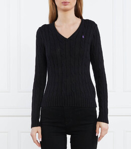 Polo Ralph Lauren: Чёрный свитер 