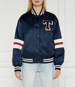 Tommy Jeans: Тёмная куртка 