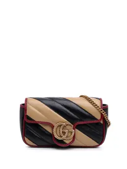 Gucci Pre-Owned: Коричневая сумка через плечо 