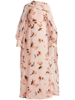 Erdem: Платье с длинным рукавом 