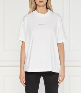 Calvin Klein Jeans: Белая футболка 