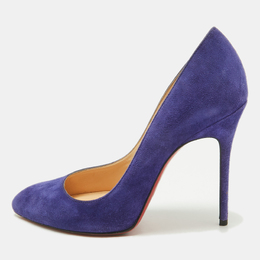 Christian Louboutin: Голубые туфли 