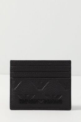 EMPORIO ARMANI: Чёрный картхолдер 