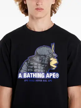 A BATHING APE®: Чёрная футболка 