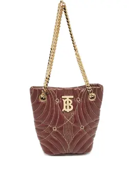 Burberry Pre-Owned: Бордовая сумка 