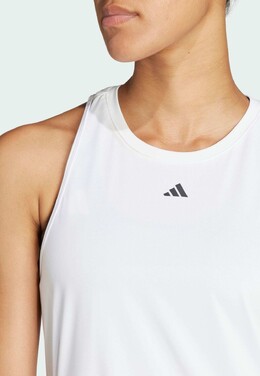 Adidas: Белый топ 