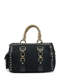 Versace Pre-Owned: Чёрная сумка-шоппер 