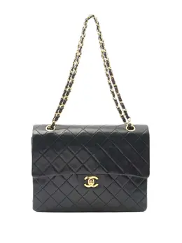 CHANEL Pre-Owned: Чёрная сумка 