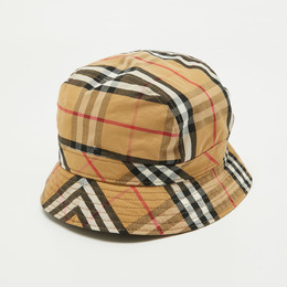 Burberry: Бежевая шляпа 