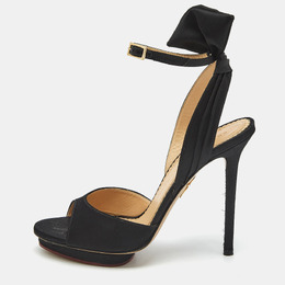 Charlotte Olympia: Чёрные сандалии 