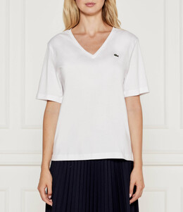 Lacoste: Белая футболка 