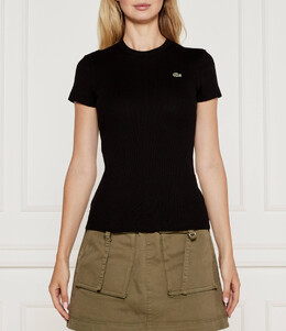 Lacoste: Чёрная футболка 