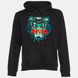 Kenzo: Чёрная толстовка  Tiger