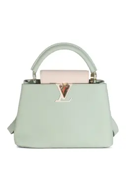 Louis Vuitton Pre-Owned: Зелёная сумка 
