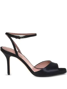 Alberta Ferretti: Чёрные сандалии 