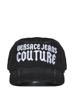 Versace Jeans Couture: Чёрная кепка 