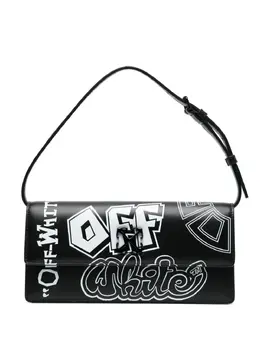 Off-White: Сумка с принтом 