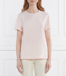 Lauren Ralph Lauren: Розовая футболка 