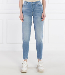 Calvin Klein Jeans: Голубые джинсы 