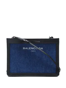 Balenciaga Pre-Owned: Голубая сумка 