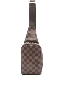 Louis Vuitton Pre-Owned: Коричневая сумка через плечо 