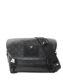 Louis Vuitton Pre-Owned: Чёрная сумка 