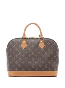 Louis Vuitton Pre-Owned: Коричневая сумка-шоппер 