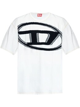Diesel: Белая футболка 