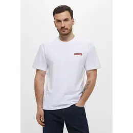 CALVIN KLEIN: Белая футболка 