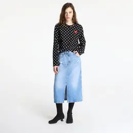 Tommy Jeans: Голубая юбка 